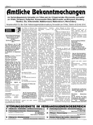 Bekanntmachungen im Trifelskurier vom 18.04.2013