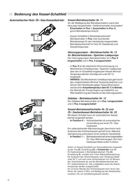 GASOGEN G3 2S Betriebsanweisung - Unical Deutschland