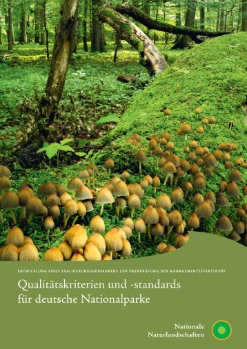 Qualitätskriterien und -standards für deutsche Nationalparke