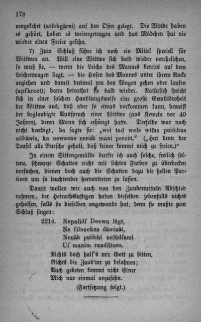 Studien aus dem Gebiete der lettischen Archäologie, Ethnographie ...