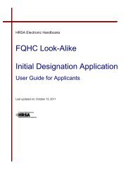 FQHC LAL Initial Designation Application - Bureau of Primary Health ...