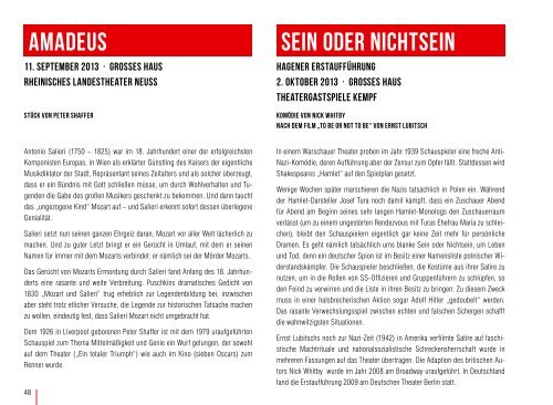 Spielzeitheft [Download: PDF 9,7 MB] - Theater Hagen