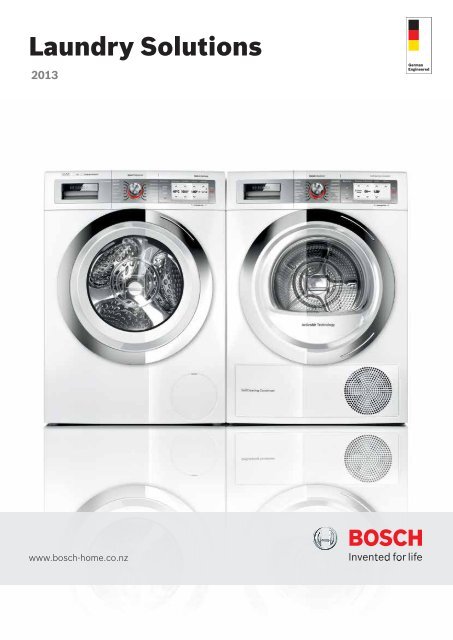 Laundry Solutions - Bosch Home Appliances