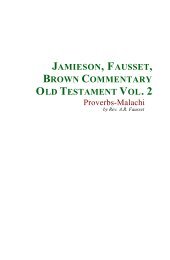 Jamieson Fausset Brown OT vol 2.pdf - Theology Tools