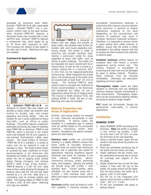 Stair-nosing profiles.pdf - Northland Construction Supplies