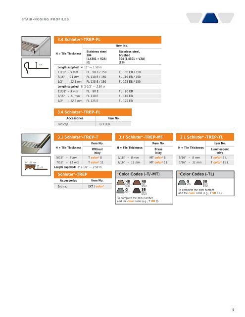 Stair-nosing profiles.pdf - Northland Construction Supplies