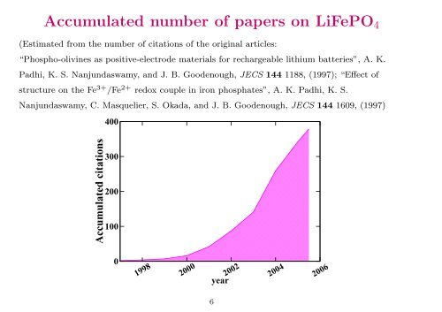 Electronic structures of LiFePO4 and related materials - Wake Forest ...