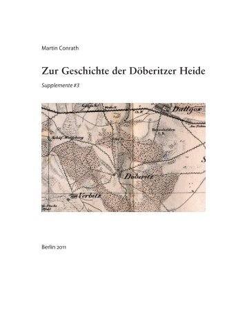 Zur Geschichte der Döberitzer Heide - Marion Kreißler – Martin ...