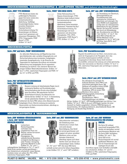 Catalog 23.qxp - Plast-O-Matic Valves, Inc