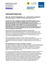 2013-11-18 Pressetext Unternehmen entdecken - Start Phase 2