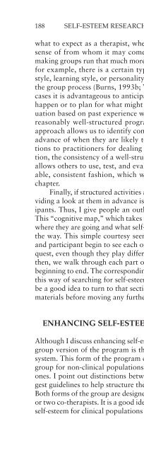 Self-Esteem Research, Theory, and Practice Toward a Positive ...