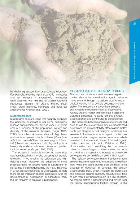 managing soil organic matter - Grains Research & Development ...