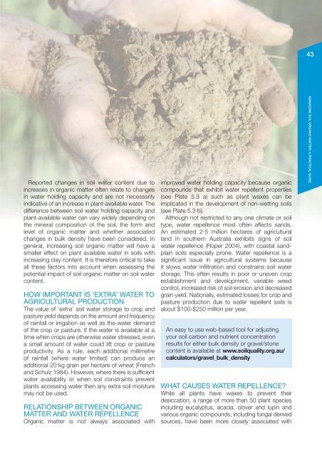 managing soil organic matter - Grains Research & Development ...