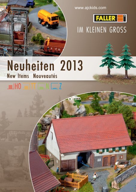 FALLER Neuheiten 2013