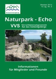 Naturparkecho 2/2013 - Naturpark Siebengebirge