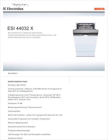 ESI 44032 X