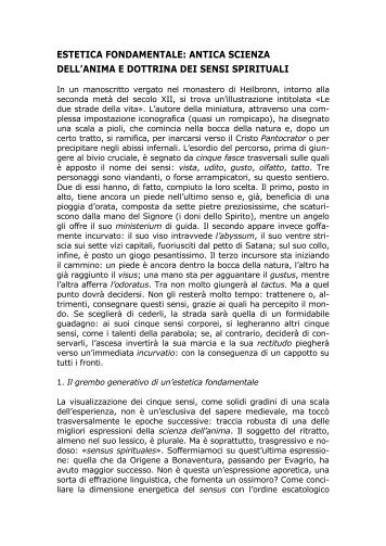 estetica fondamentale: antica scienza dell'anima e dottrina dei sensi ...