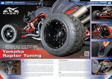 Yamaha Raptor Tuning - ATV & QUAD Magazin