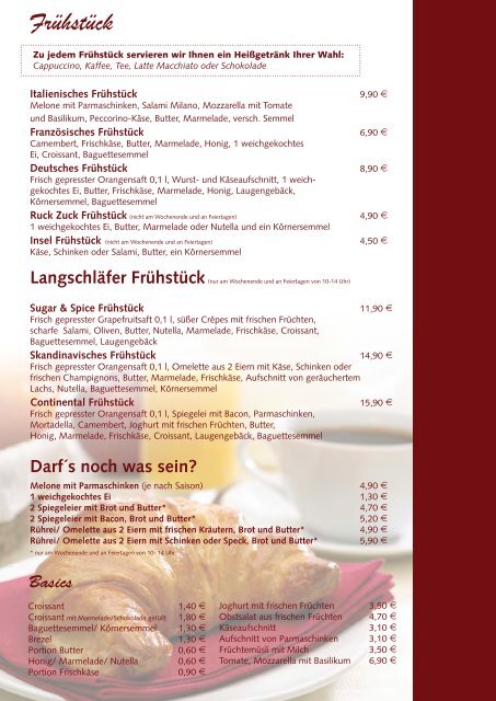 PDFSpeisekarte - Pizzeria da capo! Lindau