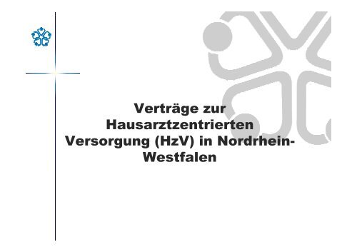 Patienteneinschreibung Hausarzteverband Nordrhein
