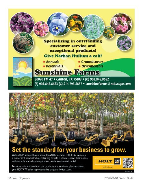 Buyer's Guide - NorthEast Texas Nursery Growers Association