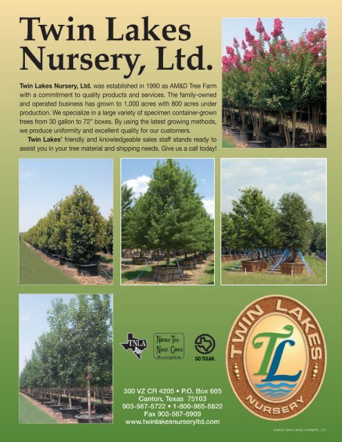 Buyer's Guide - NorthEast Texas Nursery Growers Association