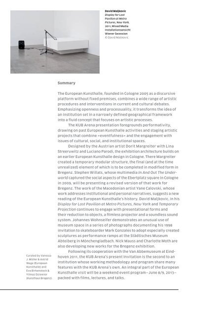 download PDF - Kunsthaus Bregenz