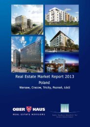 Ober-Haus Real Estate Annual Market Report 2013 Poland