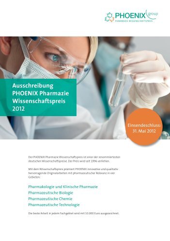Ausschreibung PHOENIX Pharmazie ... - PHOENIX group
