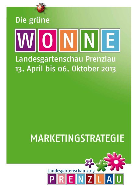 Marketingstrategie LAGA Prenzlau 2013 als pdf zum Download