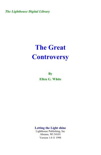 The Great Controversy - Righteousness is Love