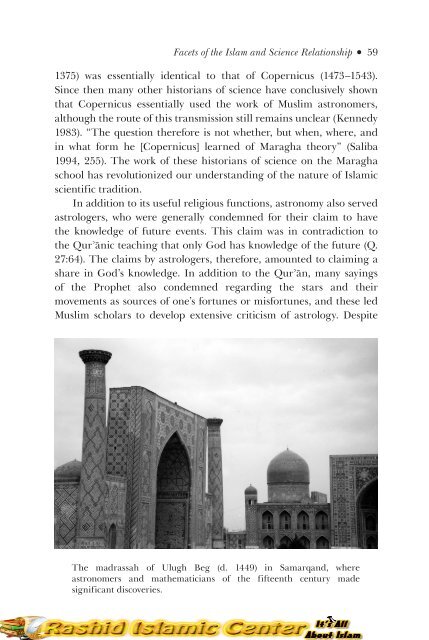 Eighth to the Sixteenth Century - Rashid Islamic Center