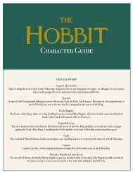 pdf Hobbit Character Guide - Baker & Taylor