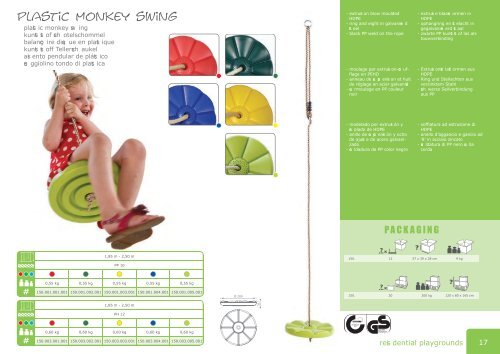 Accessories for residential & commercialplaygrounds