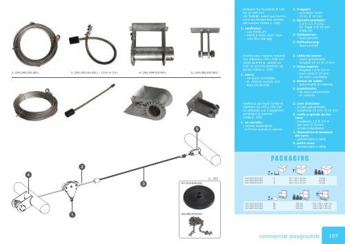 Accessories for residential & commercialplaygrounds