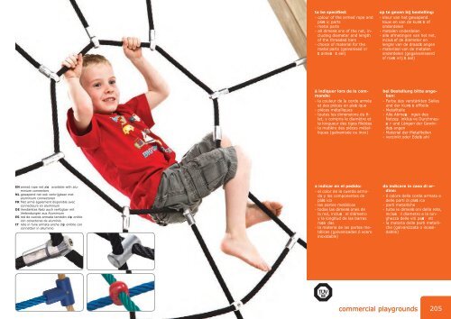 Accessories for residential & commercialplaygrounds