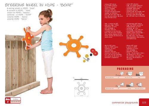 Accessories for residential & commercialplaygrounds