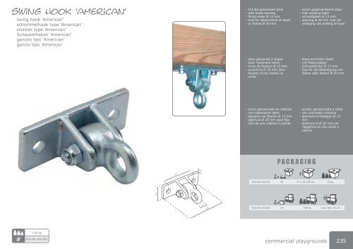 Accessories for residential & commercialplaygrounds