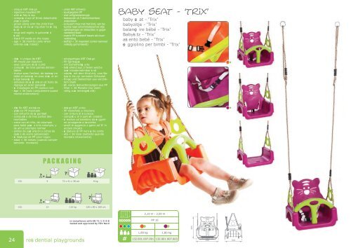 Accessories for residential & commercialplaygrounds