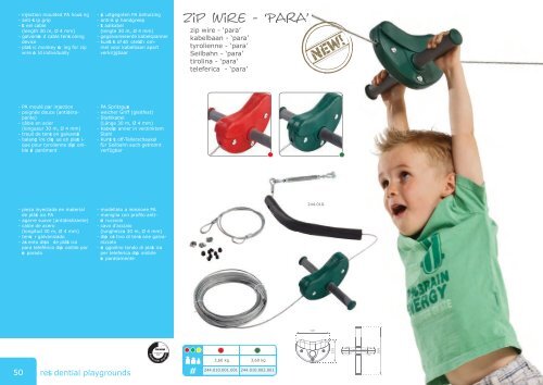 Accessories for residential & commercialplaygrounds