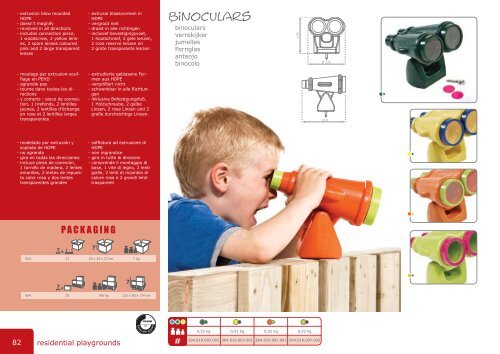 Accessories for residential & commercialplaygrounds