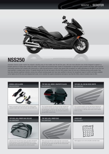 SCV100 LEad - Honda Motorcycles