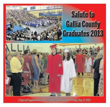 Salute to Gallia County Graduates 2013 - Radiate Media