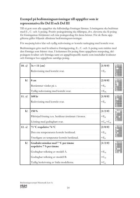 Bedömningsexempel Matematik 1C - PRIM-gruppen - Stockholms ...