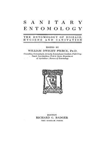 ENTOMOLOGY