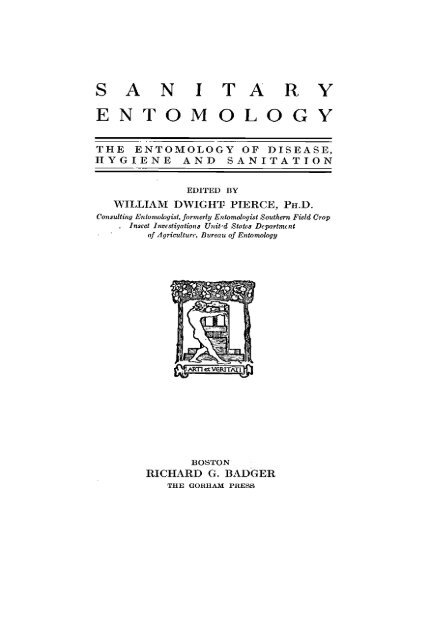 ENTOMOLOGY