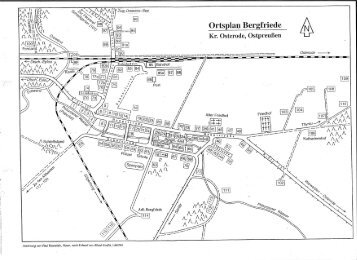 Ortsplan Bergfriede