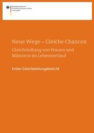 Neue Wege – Gleiche Chancen