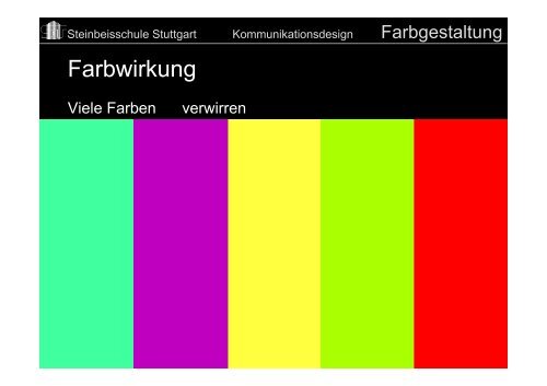 Farbgestaltung - Gattner