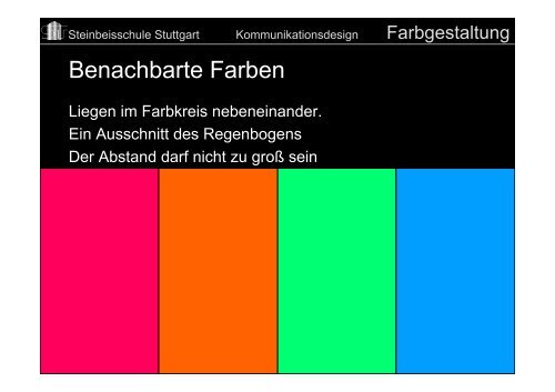 Farbgestaltung - Gattner